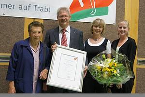 Ehrenbürger-Verleihung 2011 mit Familie